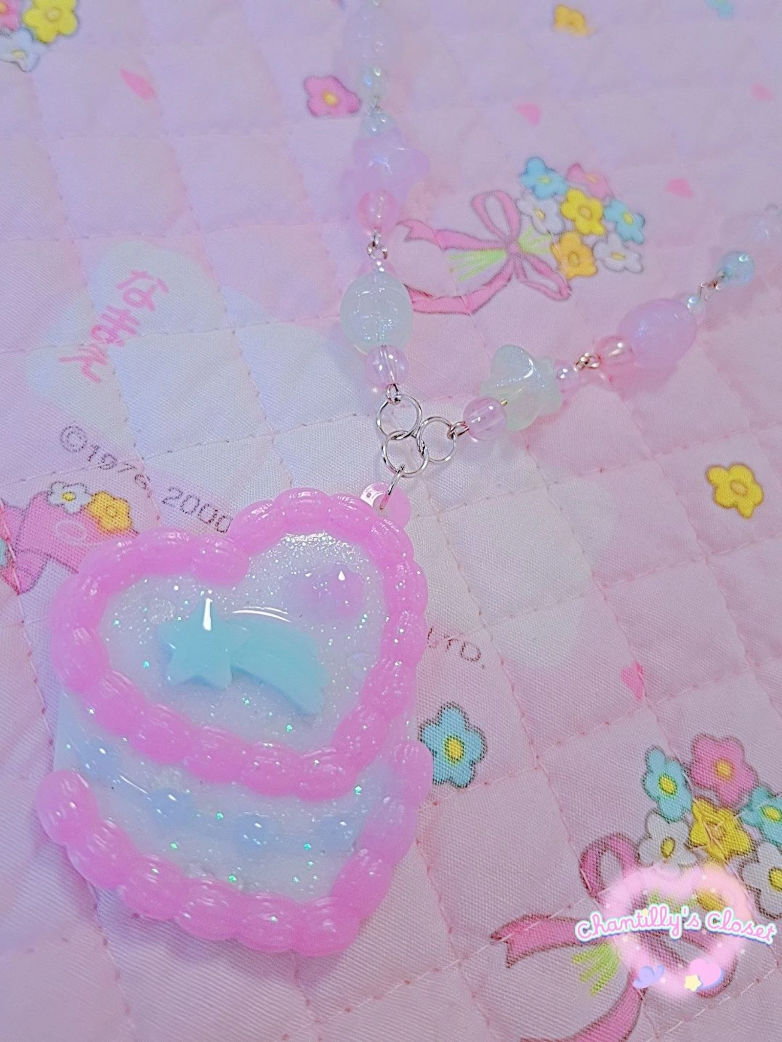 Dream Sky Birthday cake Necklace